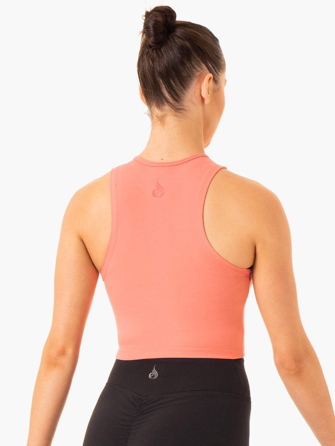 Embody Zip Up Crop - Rose Pink Clothing Ryderwear