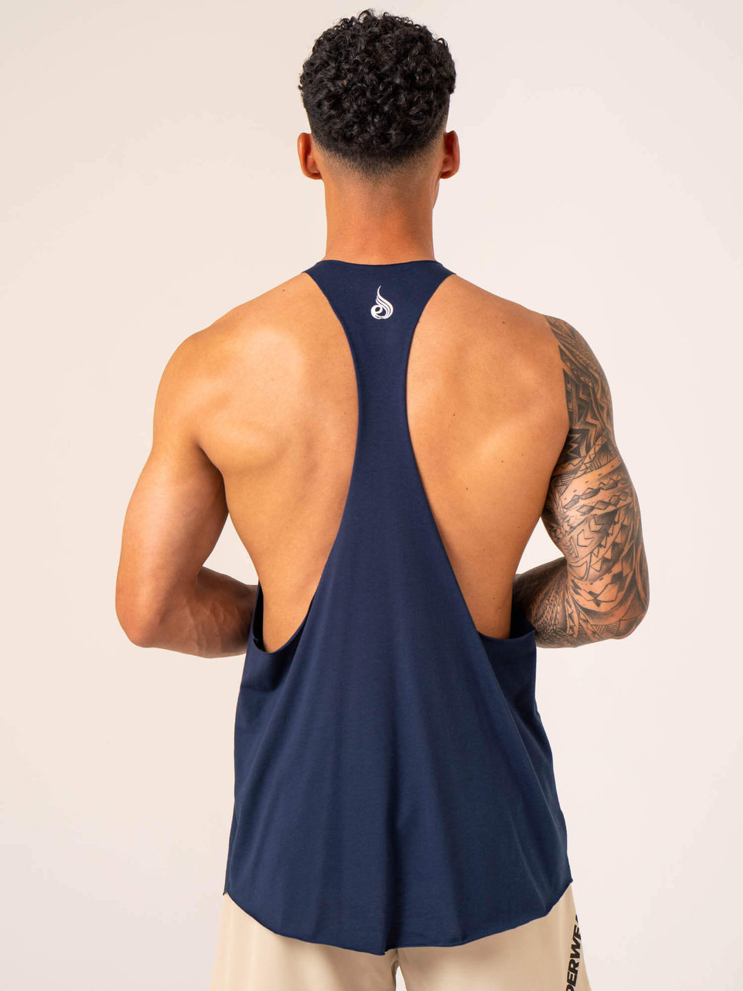 Emerge Arnie T-Back - Navy Clothing Ryderwear