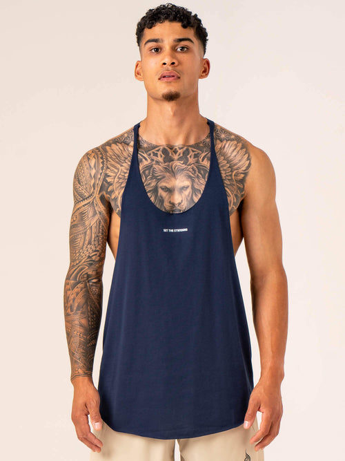 Emerge Arnie T-Back Navy