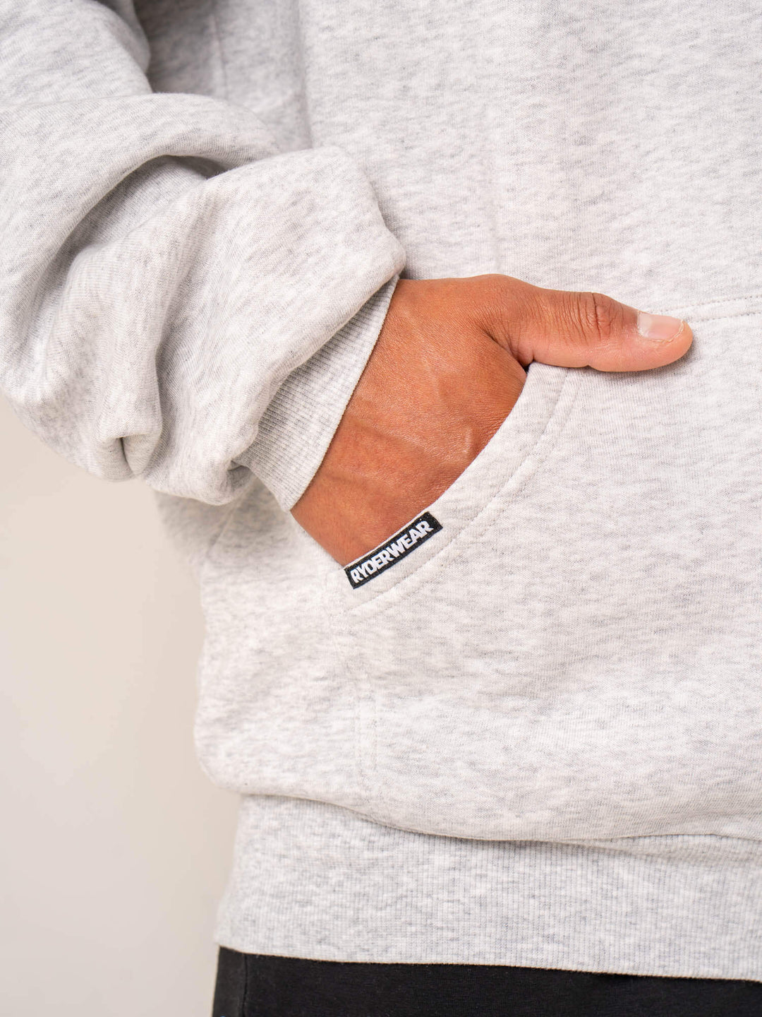 Emerge Track Jacket - Snow Grey Marl Clothing Ryderwear
