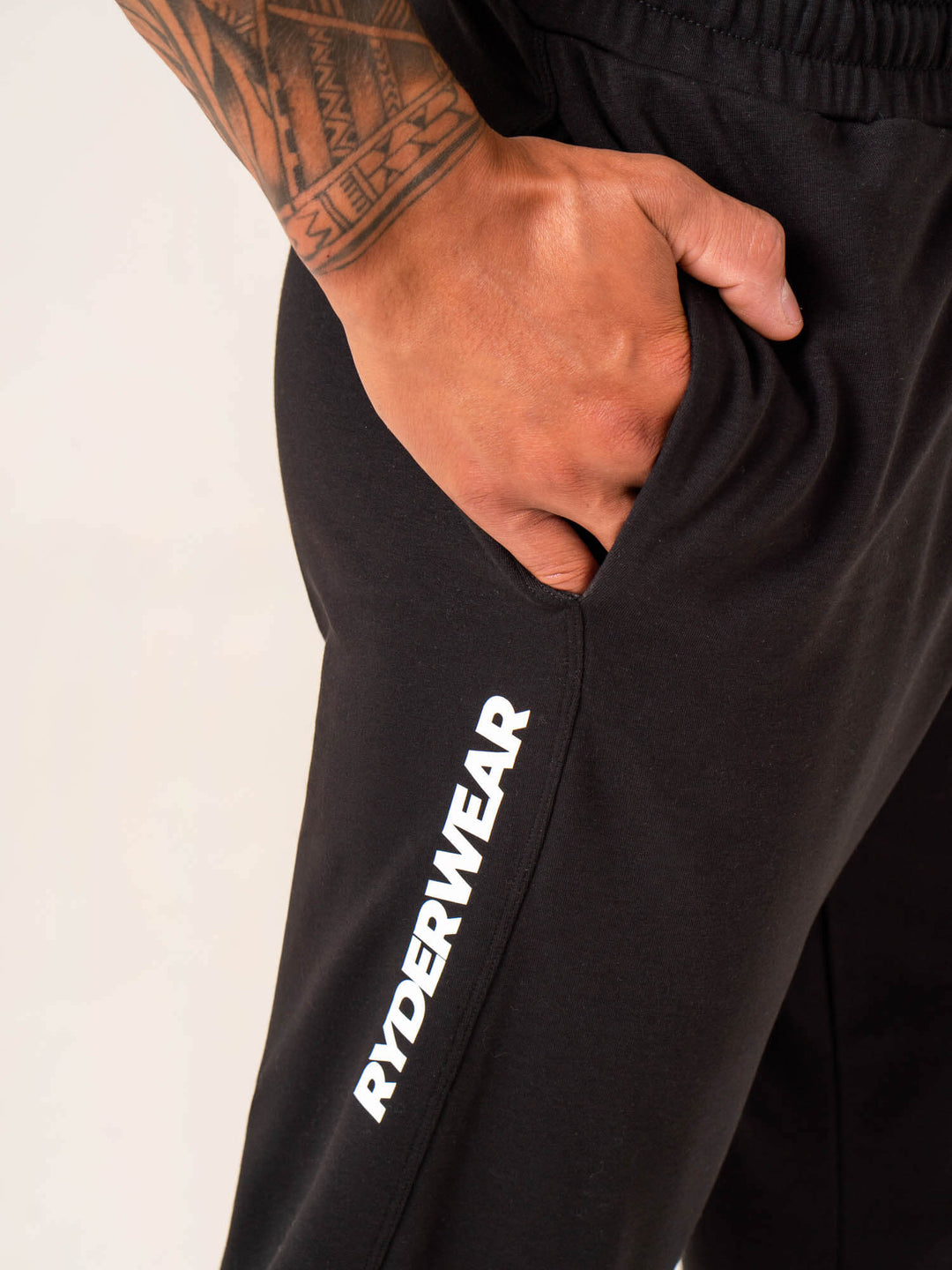 Emerge Track Pant - Faded Black Clothing Ryderwear