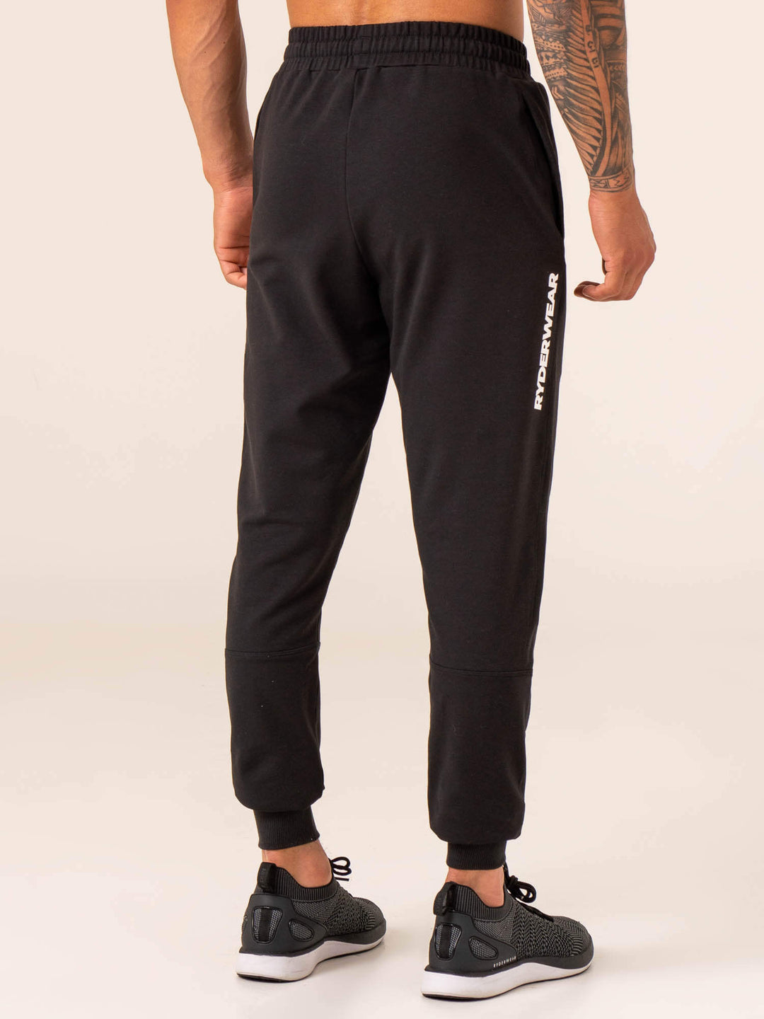 Emerge Track Pant - Faded Black Clothing Ryderwear