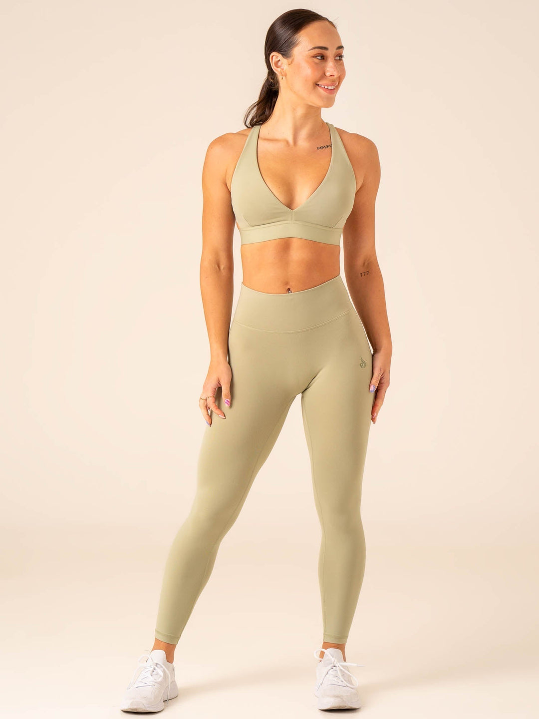 Extreme Scrunch Leggings - Olive Clothing Ryderwear