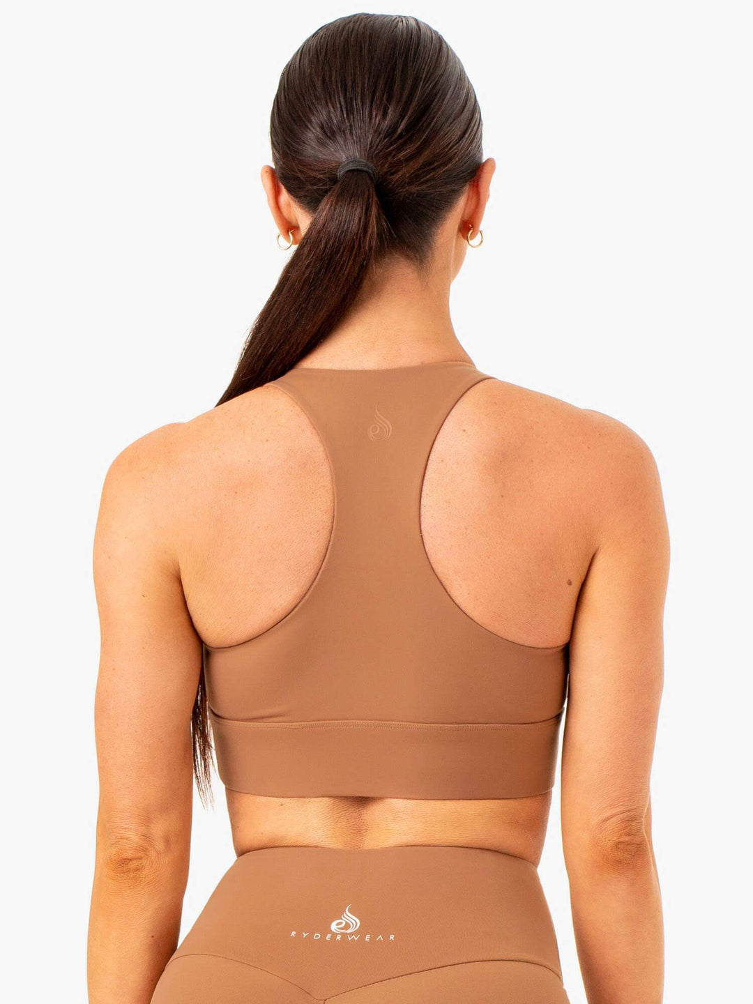 Focus Contour Sports Bra - Mocha Clothing Ryderwear