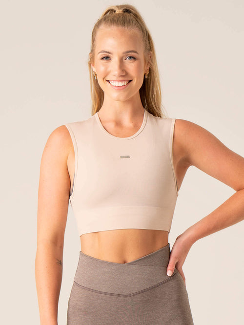 Focus Seamless Tank Chalk Marl