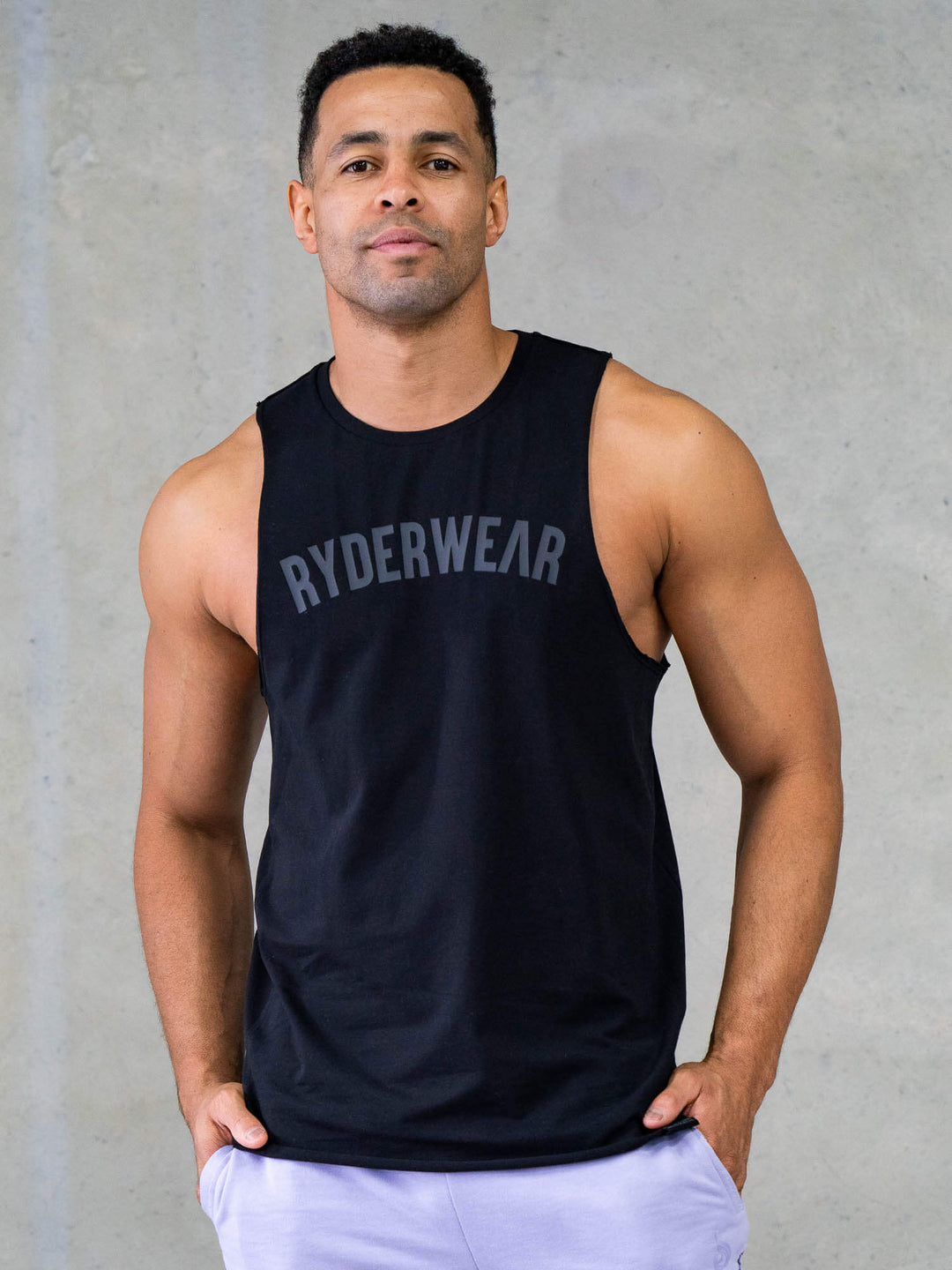 Force Baller Tank - Black Clothing Ryderwear