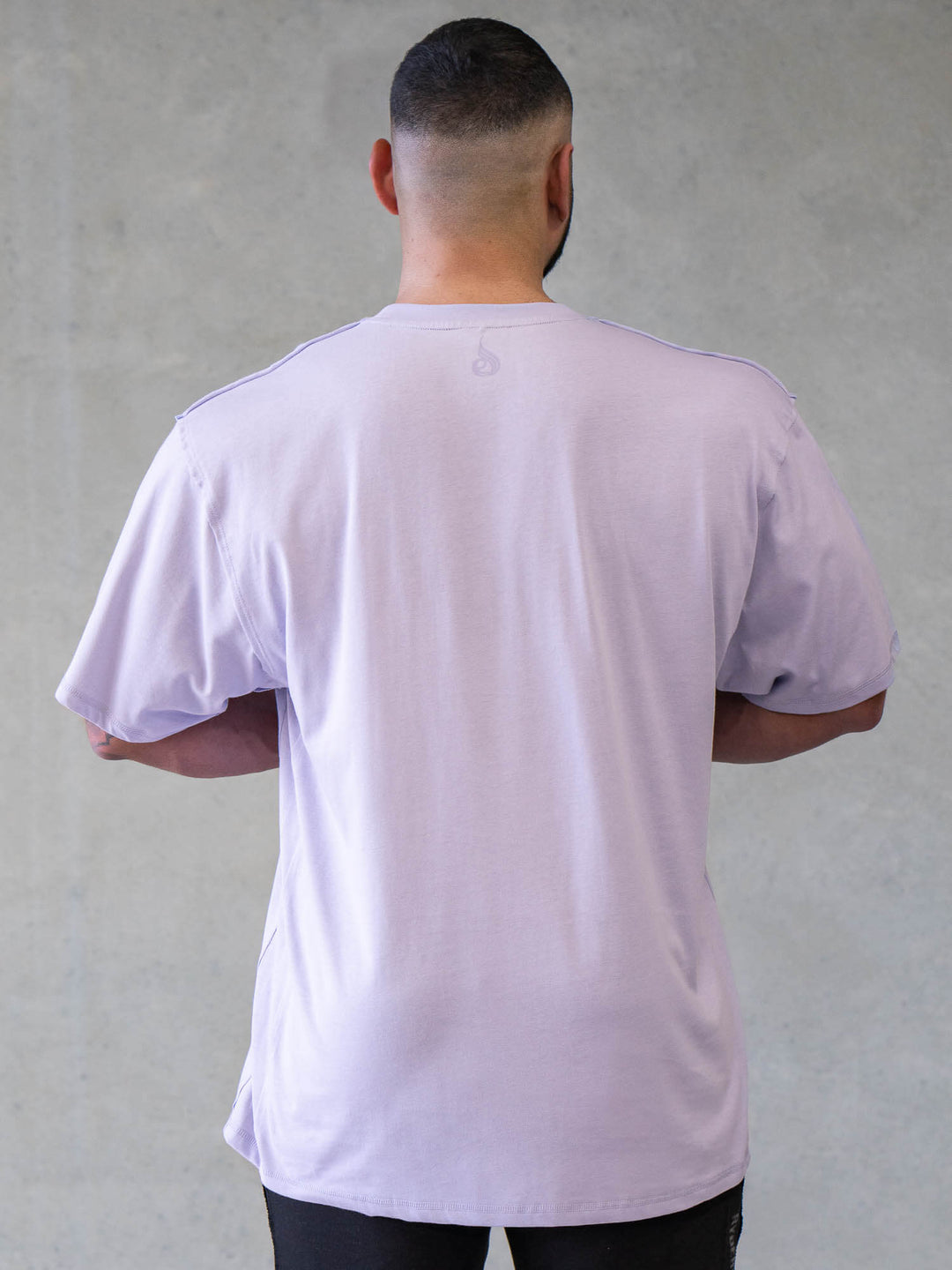 Force Oversized T-Shirt - Lavender Clothing Ryderwear