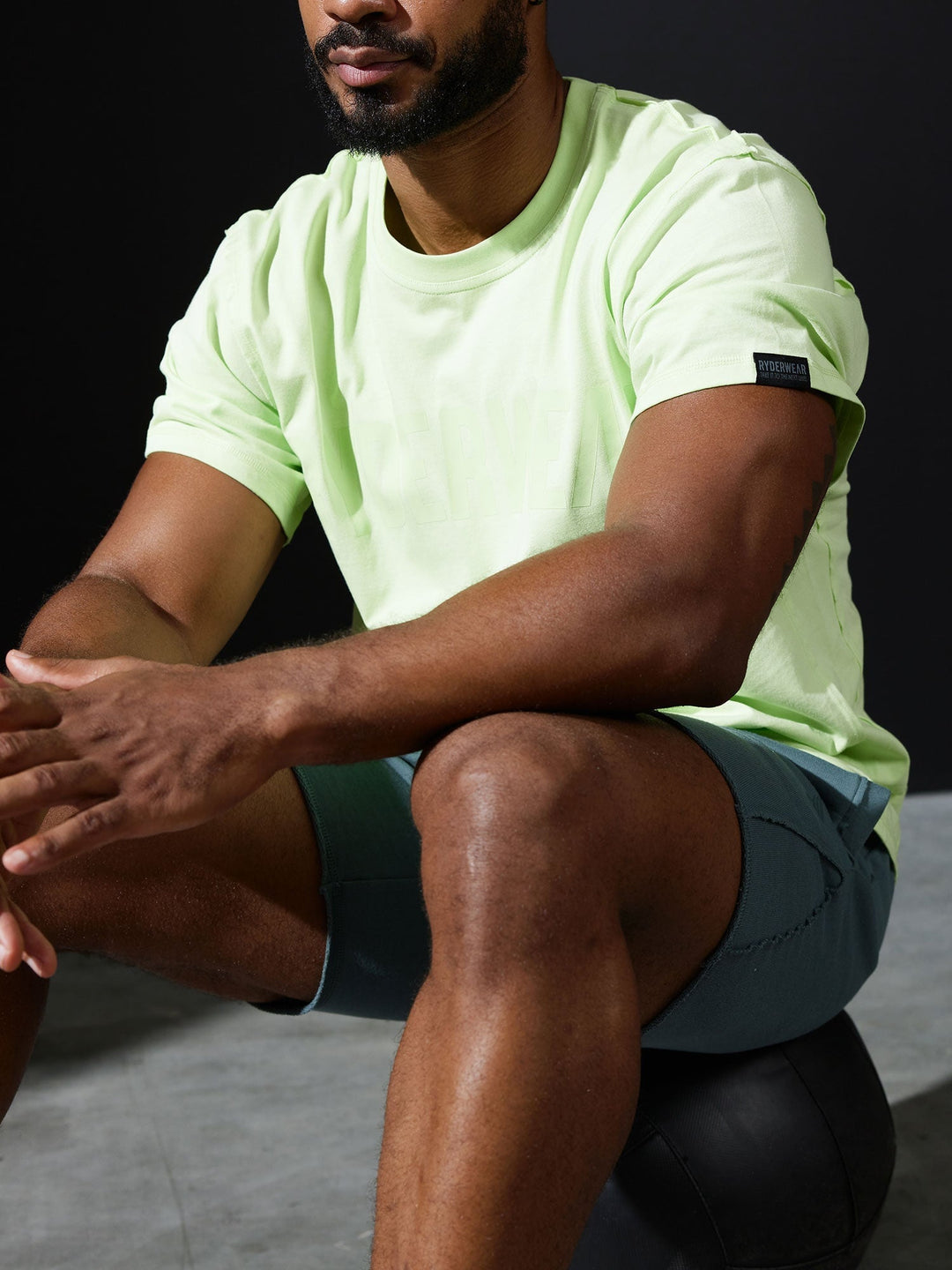 Force Oversized T-Shirt - Lime Clothing Ryderwear
