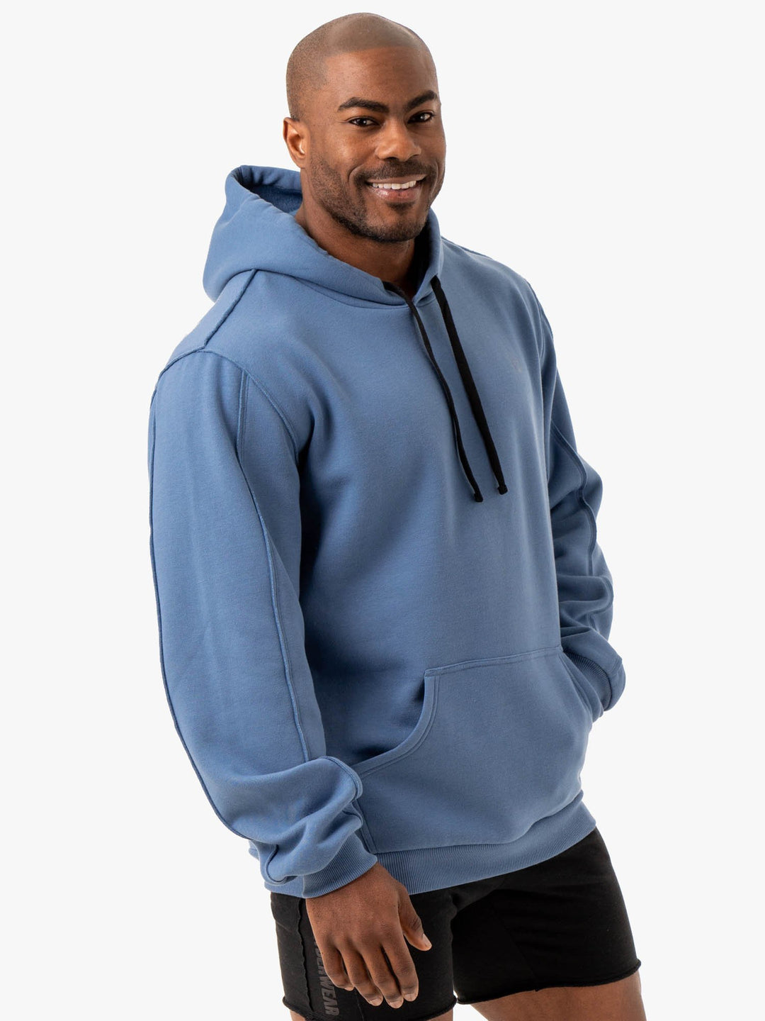 Force Pullover Hoodie - Blue Clothing Ryderwear