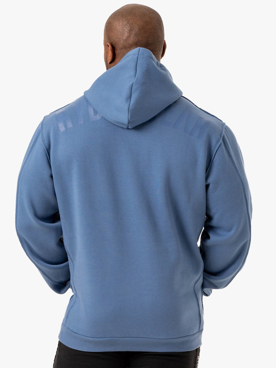 Force Pullover Hoodie - Blue Clothing Ryderwear