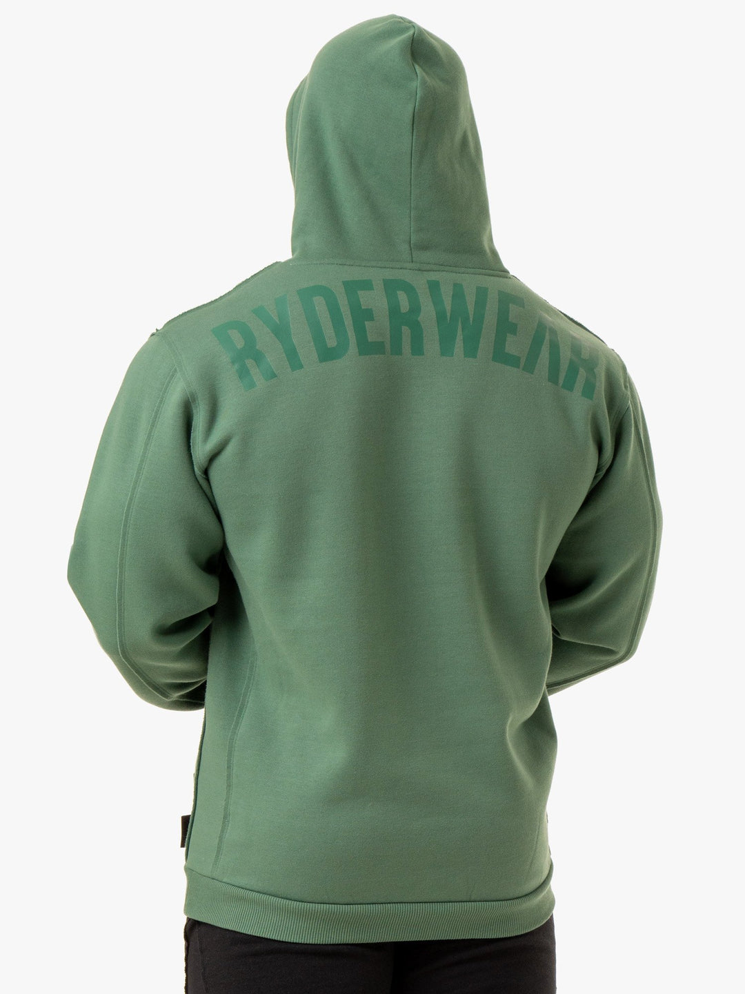 Force Pullover Hoodie - Green Clothing Ryderwear