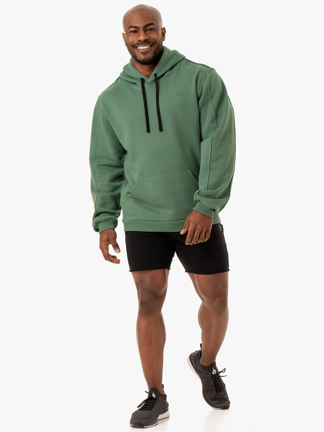 Force Pullover Hoodie - Green Clothing Ryderwear