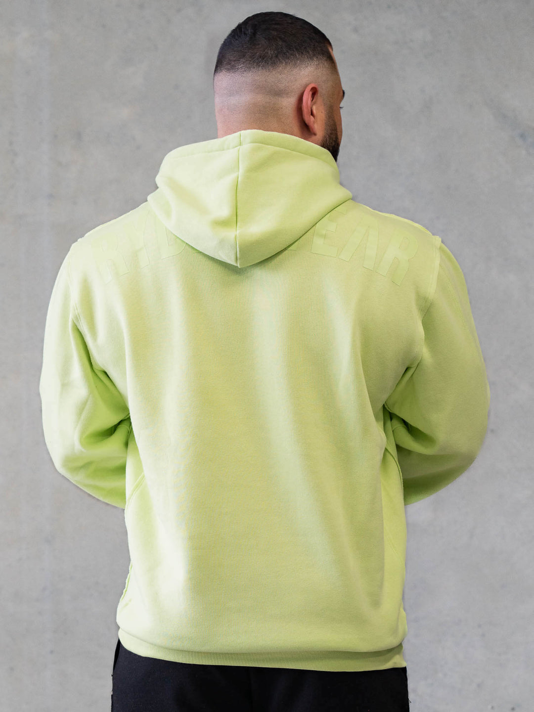 Force Pullover Hoodie - Lime Clothing Ryderwear