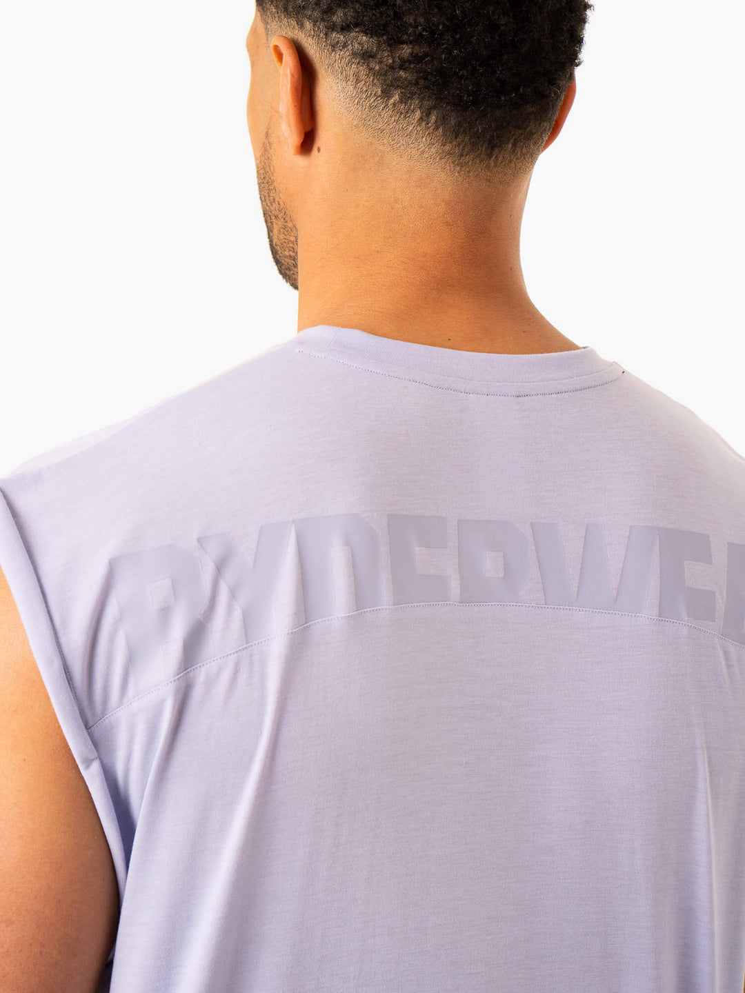 Heritage Wide Cut Tank - Lavender Clothing Ryderwear