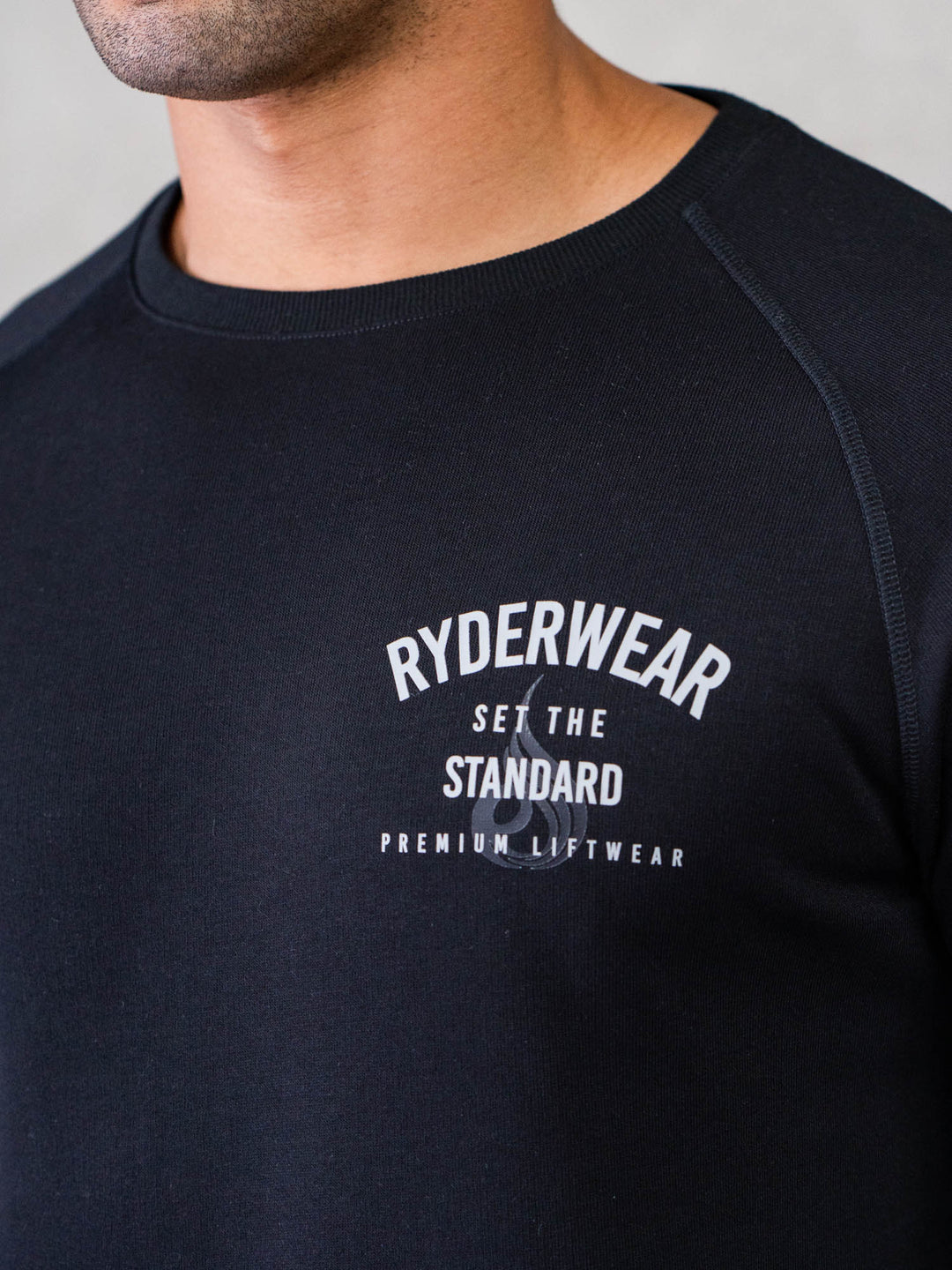Legacy Crewneck - Black Clothing Ryderwear