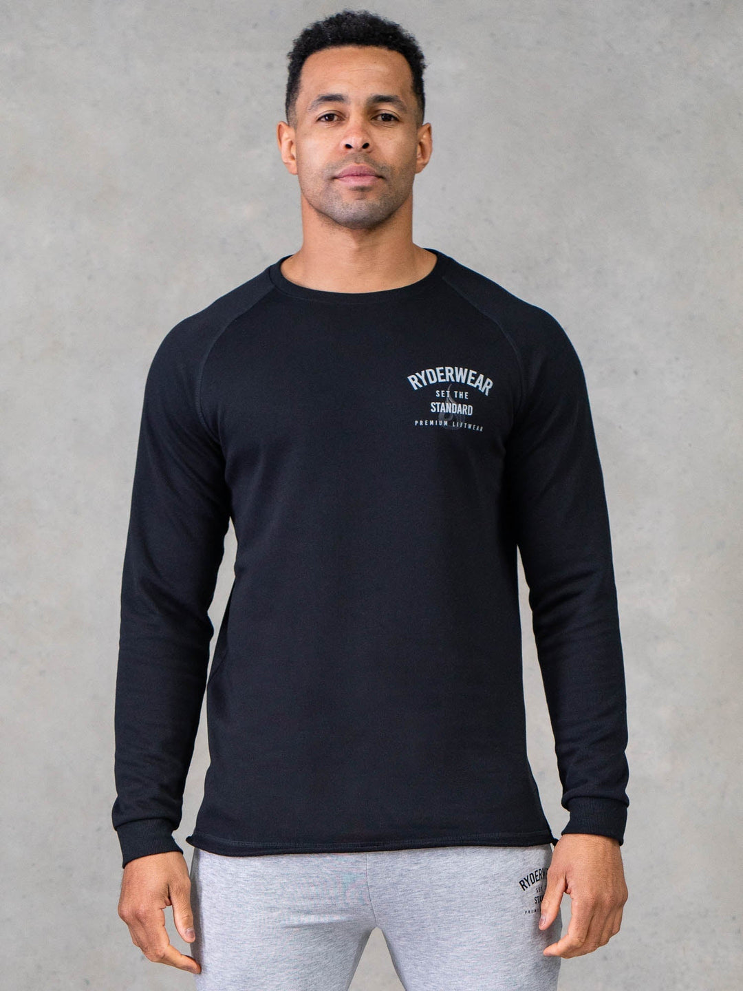Legacy Crewneck - Black Clothing Ryderwear