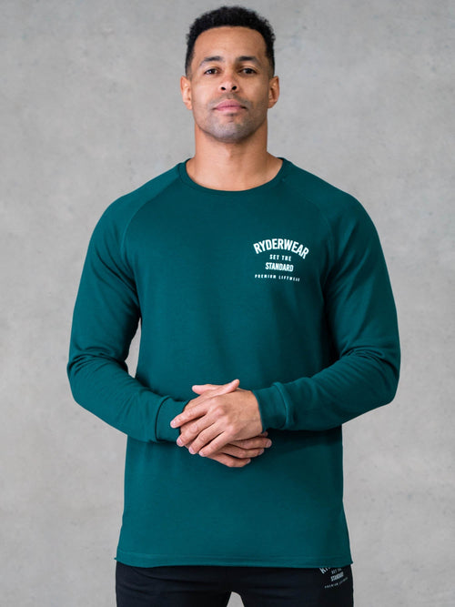 Legacy Crewneck Emerald