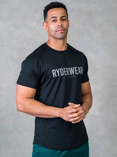 Legacy Mesh T-Shirt Black