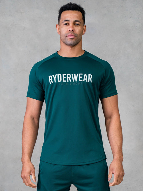 Legacy Mesh T-Shirt Emerald