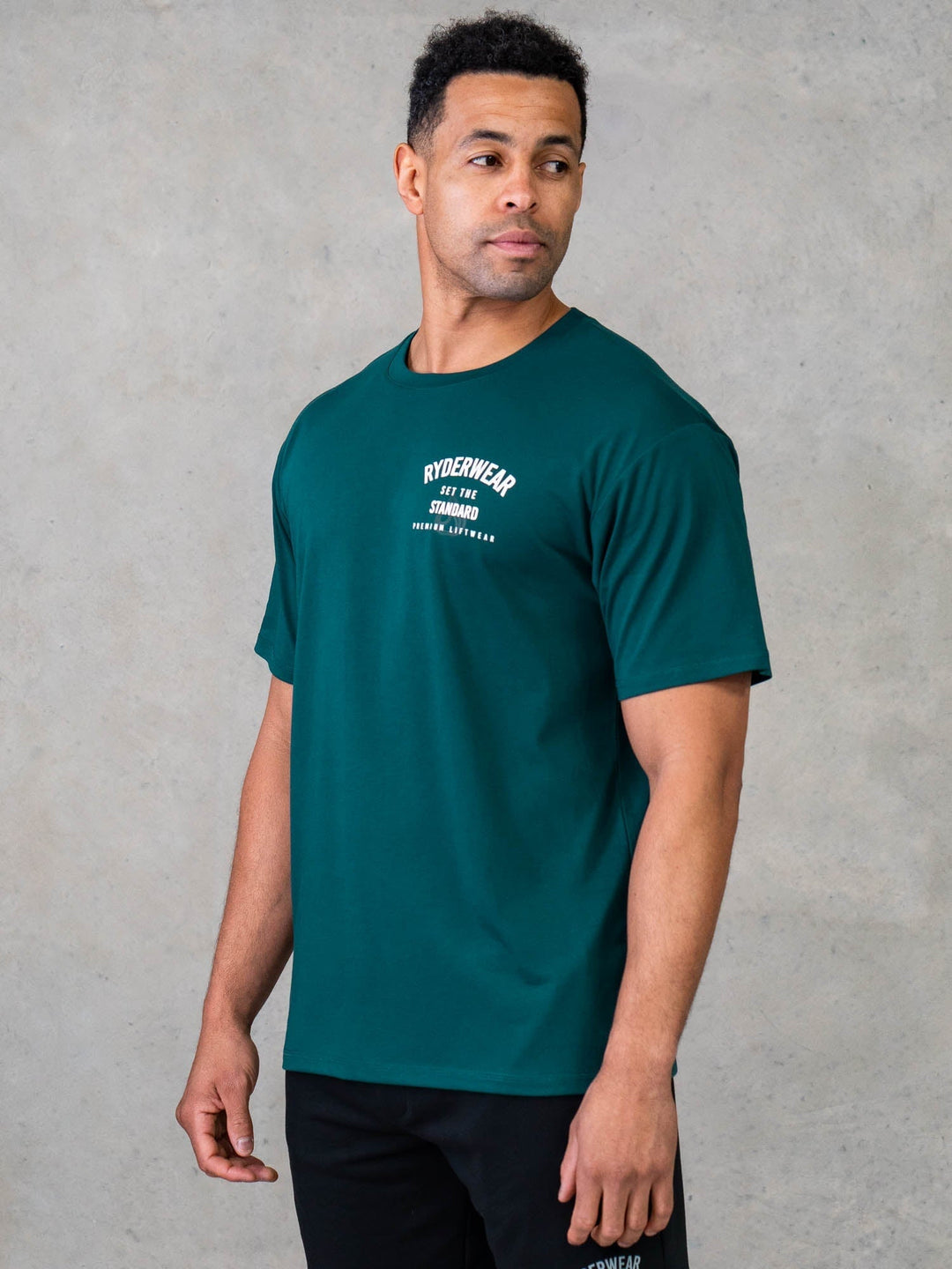 Legacy T-Shirt - Emerald Clothing Ryderwear