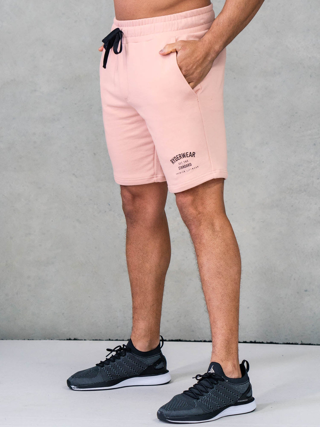 Legacy Track Shorts - Faded Pink Clothing Ryderwear