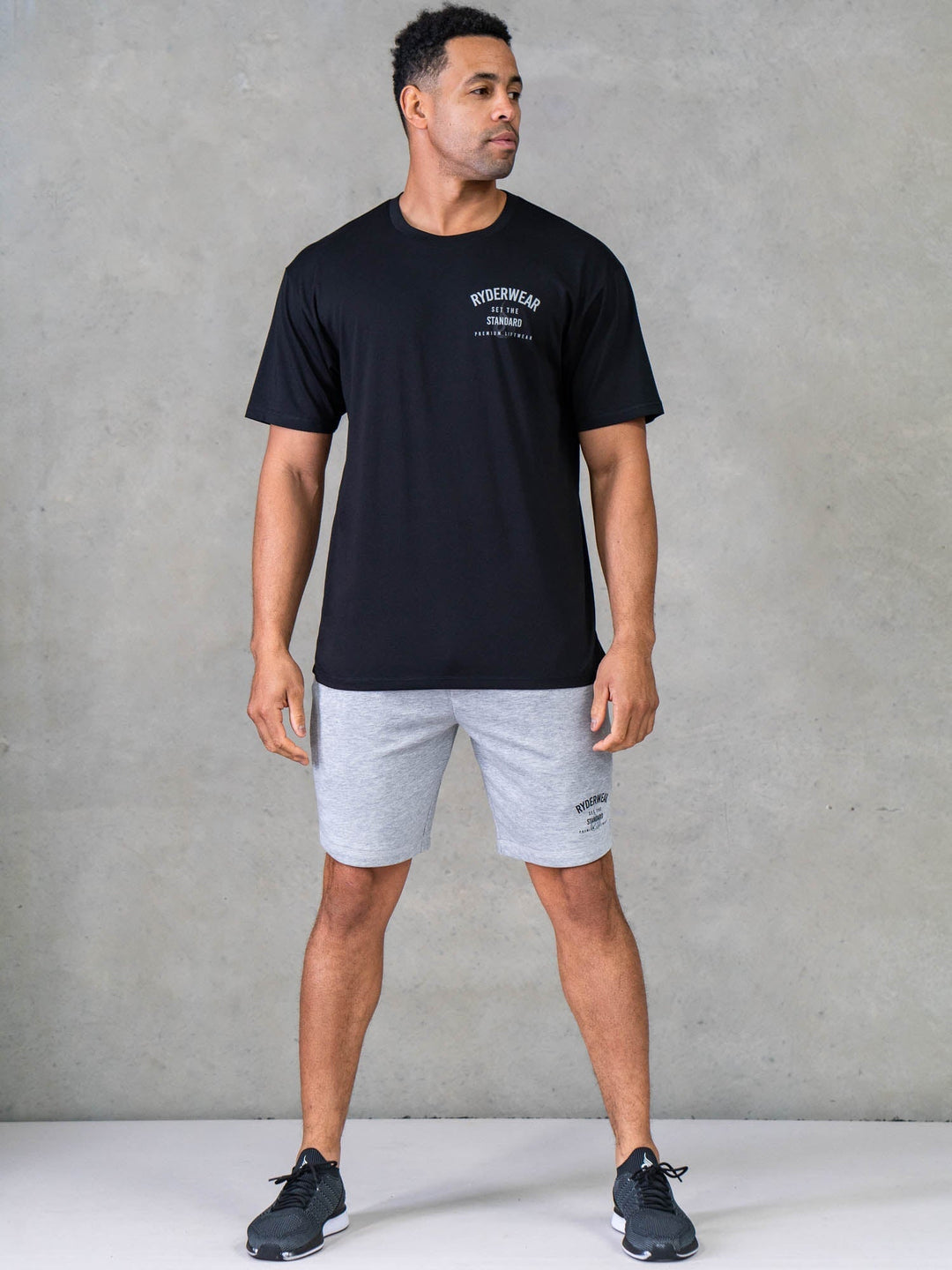 Legacy Track Shorts - Grey Marl Clothing Ryderwear