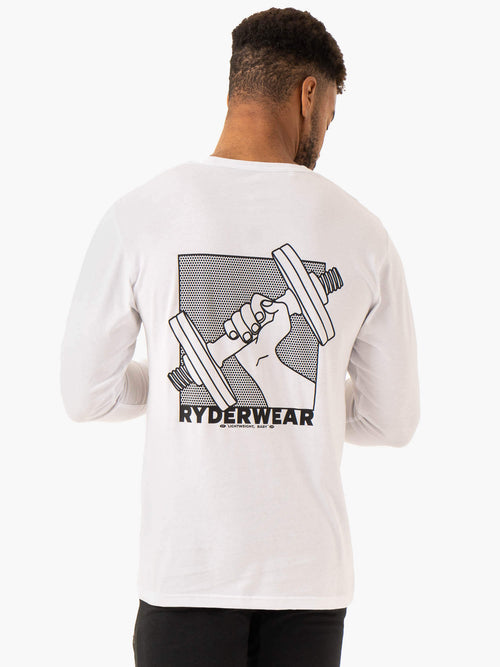 Lift Long Sleeve T-Shirt White