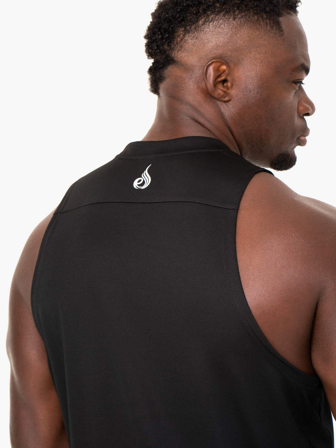 Lift Mesh Baller Tank - Black Clothing Ryderwear