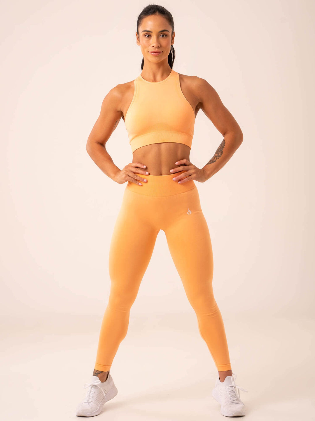 Lift Seamless High Neck Sports Bra - Mango Clothing Ryderwear