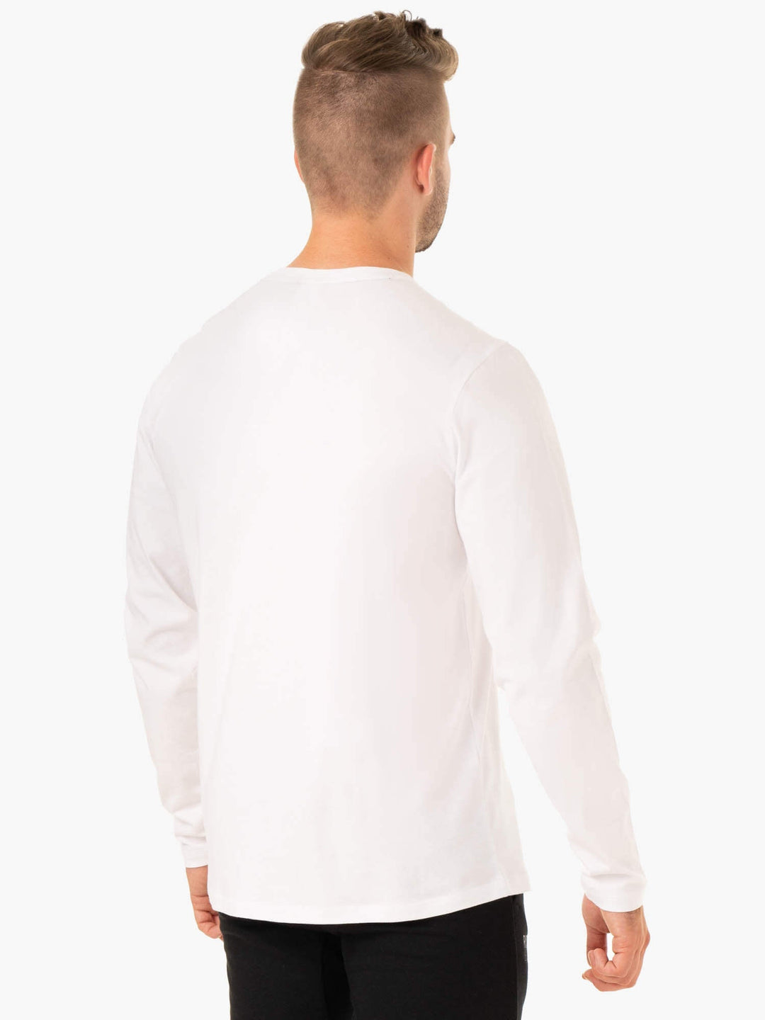 Limitless Long Sleeve T-Shirt - White Clothing Ryderwear