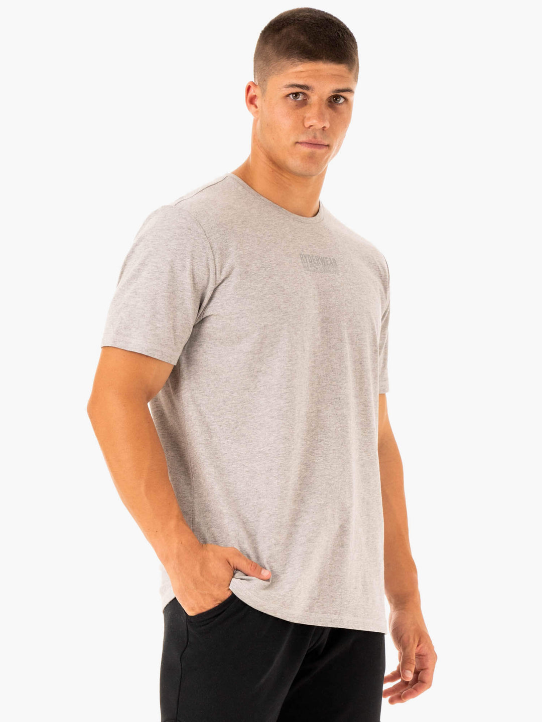 Limitless T-Shirt - Grey Marl Clothing Ryderwear