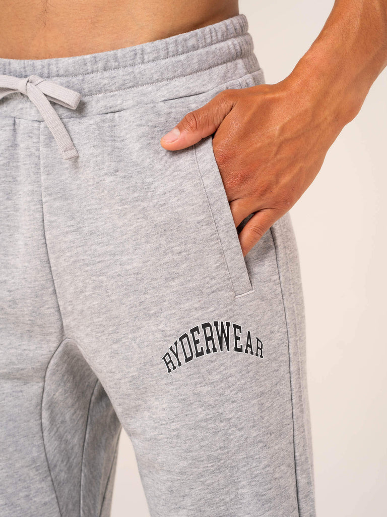 Men's Collegiate Track Pant Grey Marl Ryderwear