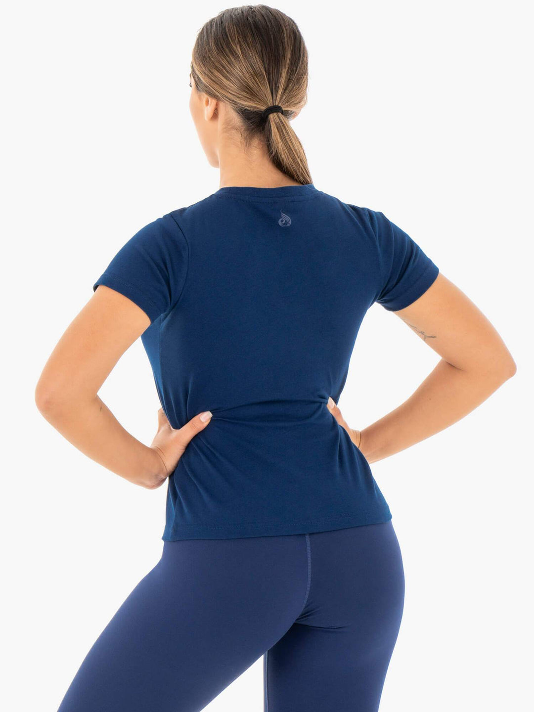 Motion T-Shirt - Navy Clothing Ryderwear