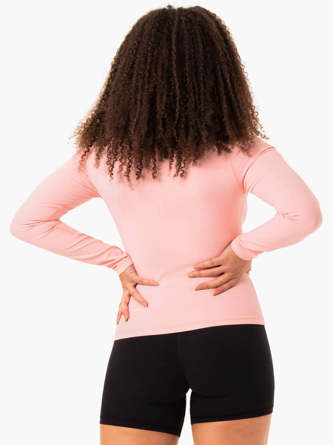 NKD Align Long Sleeve Training Top - Pink Clothing Ryderwear