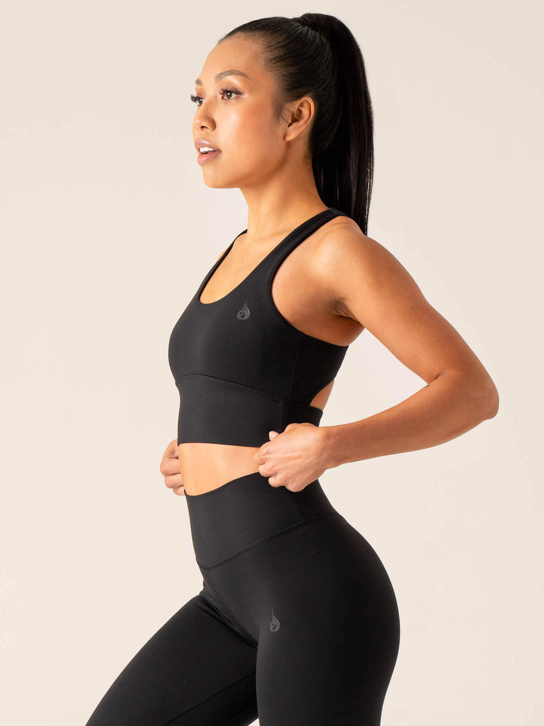 NKD Arch Sports Bra - Black Clothing Ryderwear