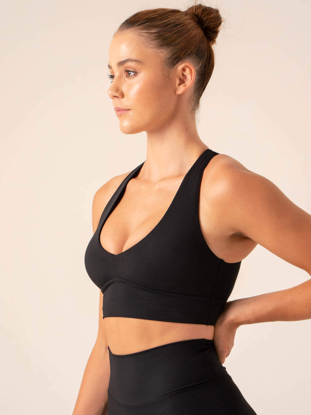 NKD Embody Sports Bra - Black Clothing Ryderwear