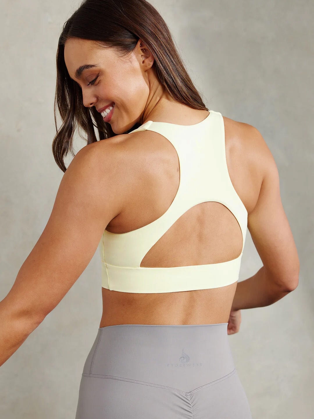 NKD Embody Sports Bra - Lemon Clothing Ryderwear