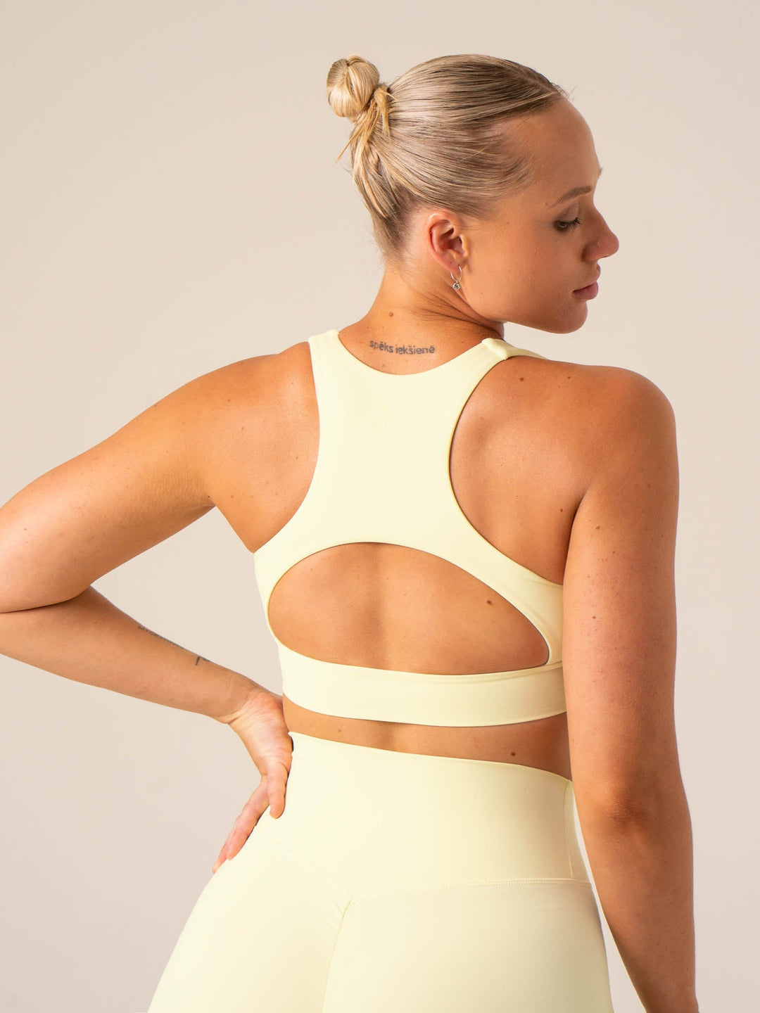 NKD Embody Sports Bra - Lemon Clothing Ryderwear