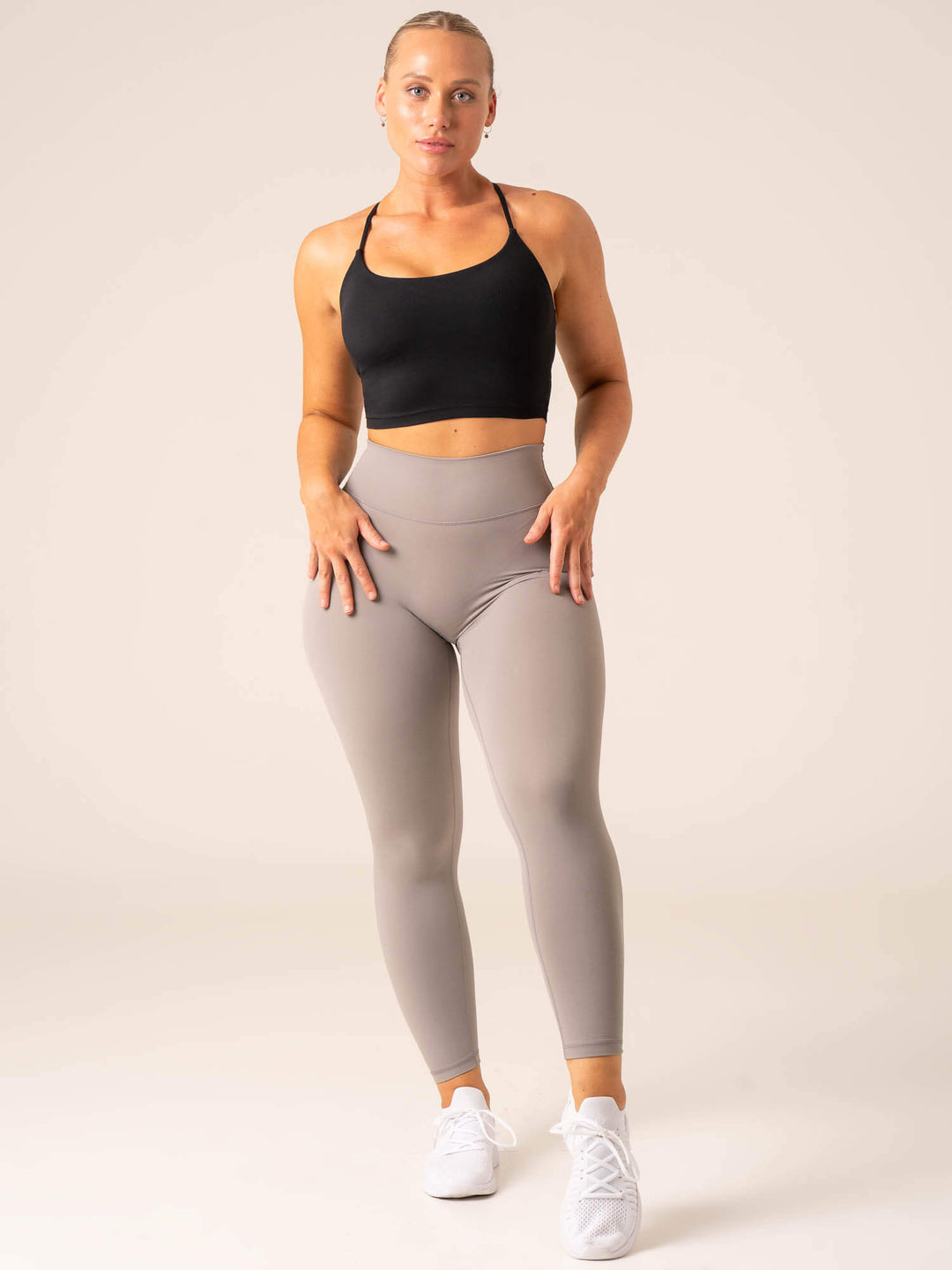 NKD Embody Tank Bra - Black Clothing Ryderwear