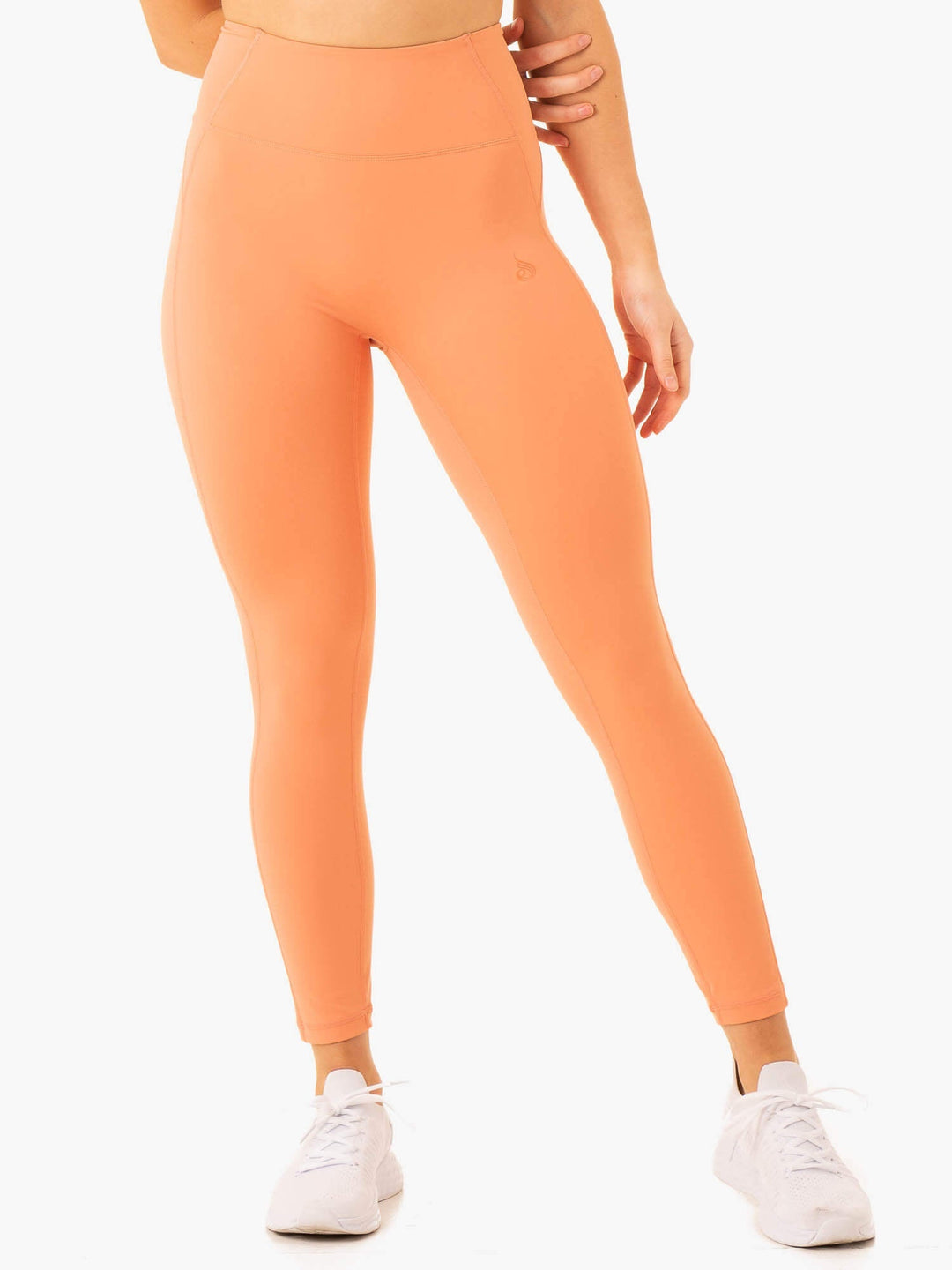 NKD Frame High Waisted Leggings - Terracotta Clothing Ryderwear