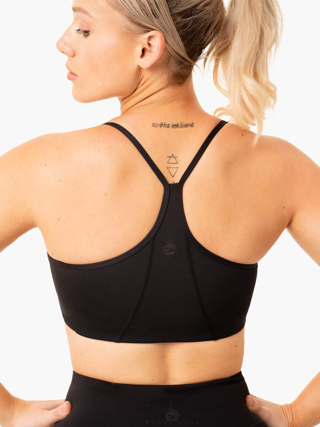 NKD Frame Sports Bra - Black Clothing Ryderwear