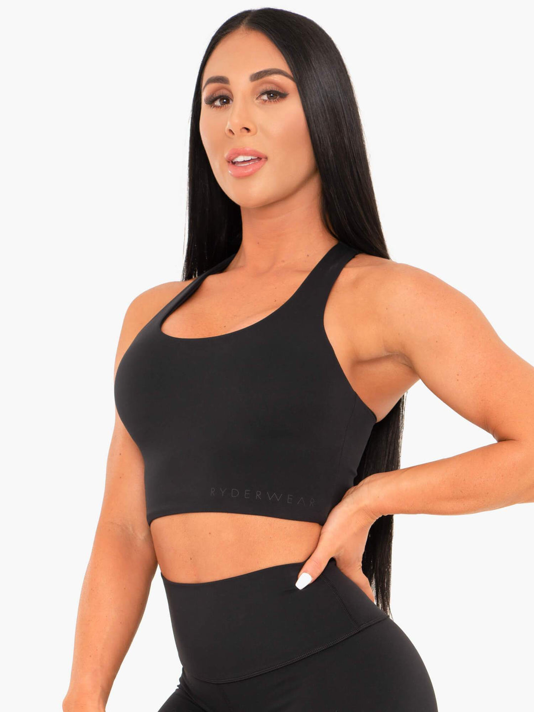 NKD Sports Bra - Black Clothing Ryderwear