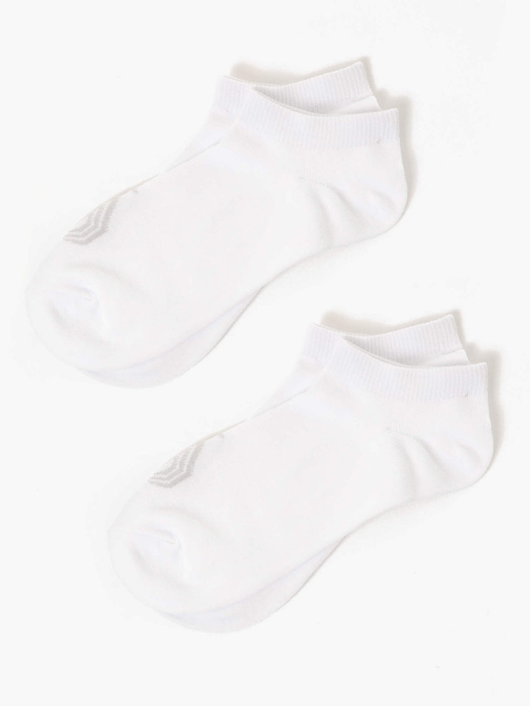 No Show Socks - White Accessories Ryderwear