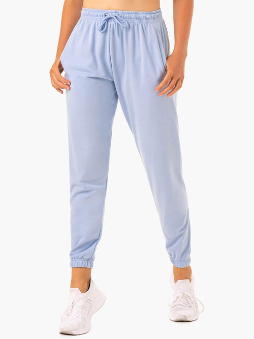 Off-Duty Fleece Track Pants Blue Marl