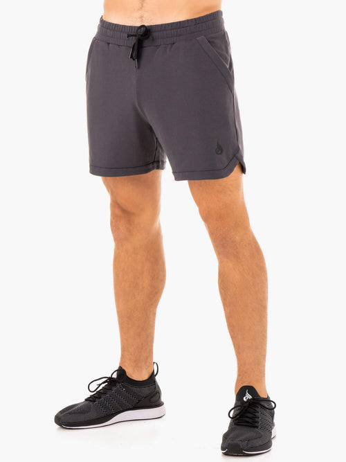 Optimal Gym Short Charcoal