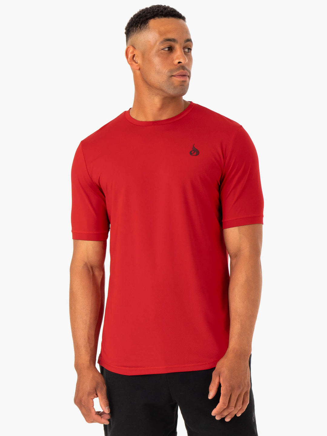 Optimal Mesh T-Shirt - Red Clothing Ryderwear