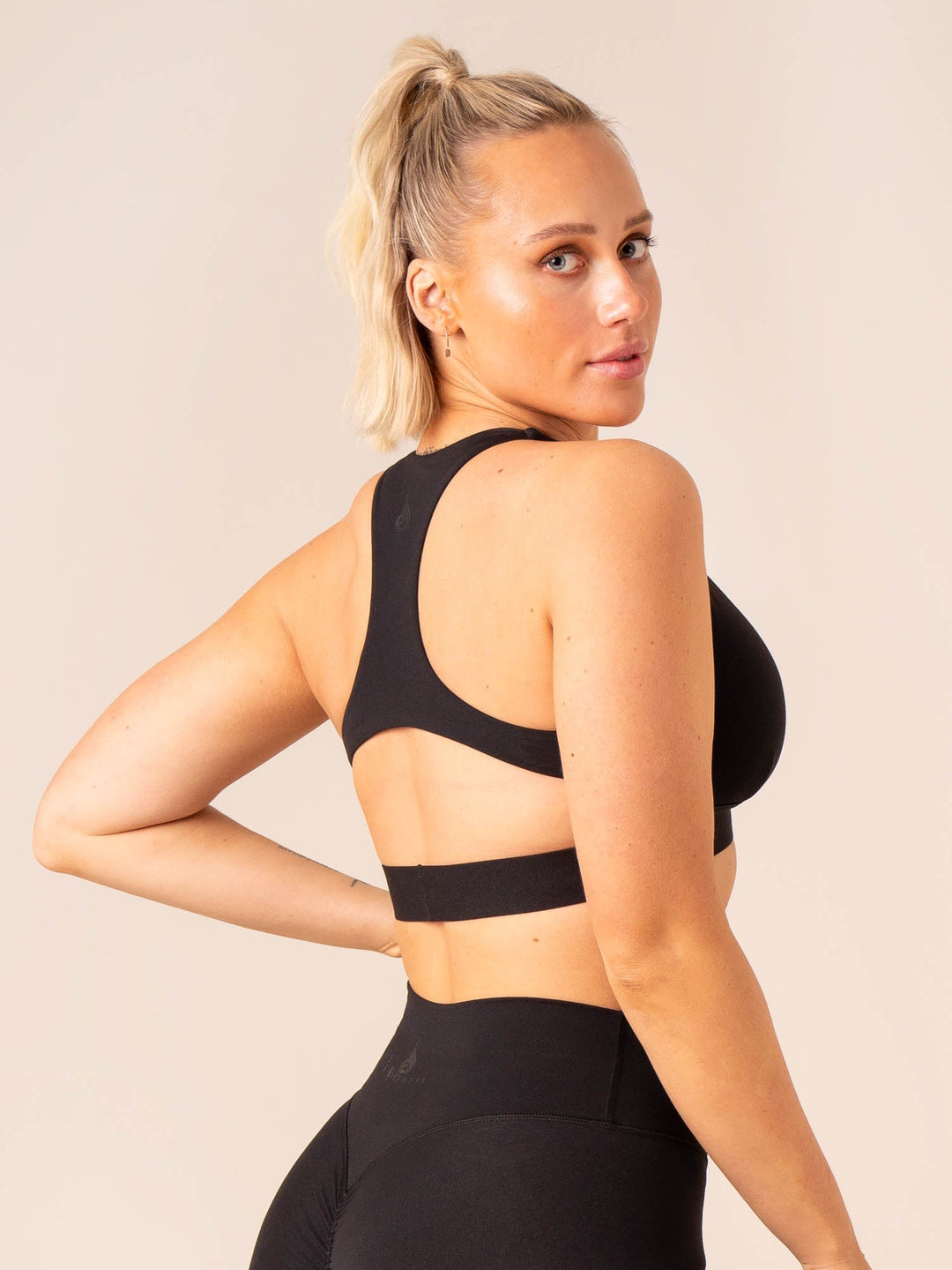 Prime Sports Bra - Black Clothing Ryderwear
