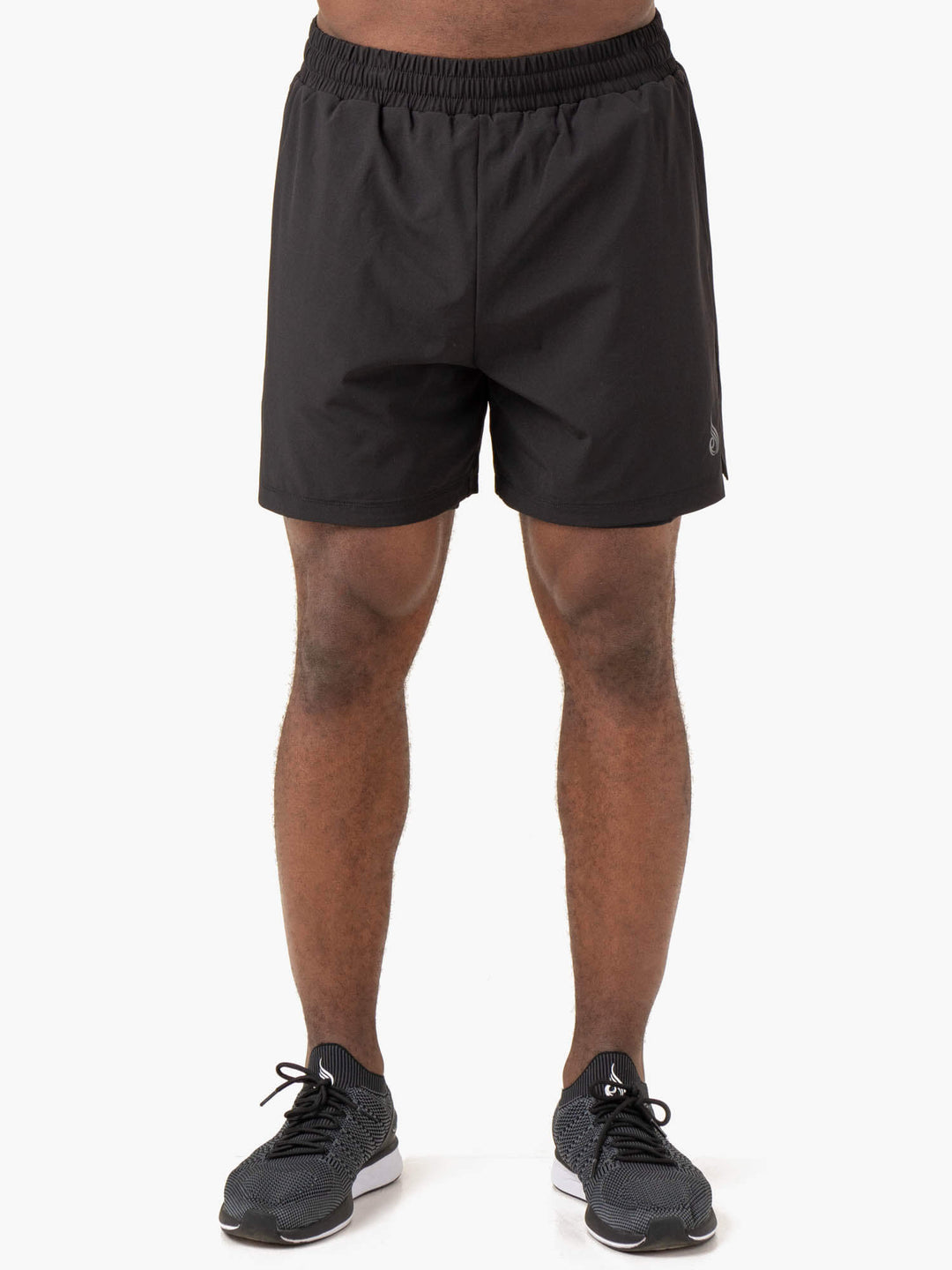 Pursuit 2 In 1 Training Shorts - Black Clothing Ryderwear