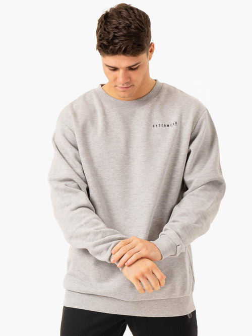 Pursuit Pullover Light Grey Marl
