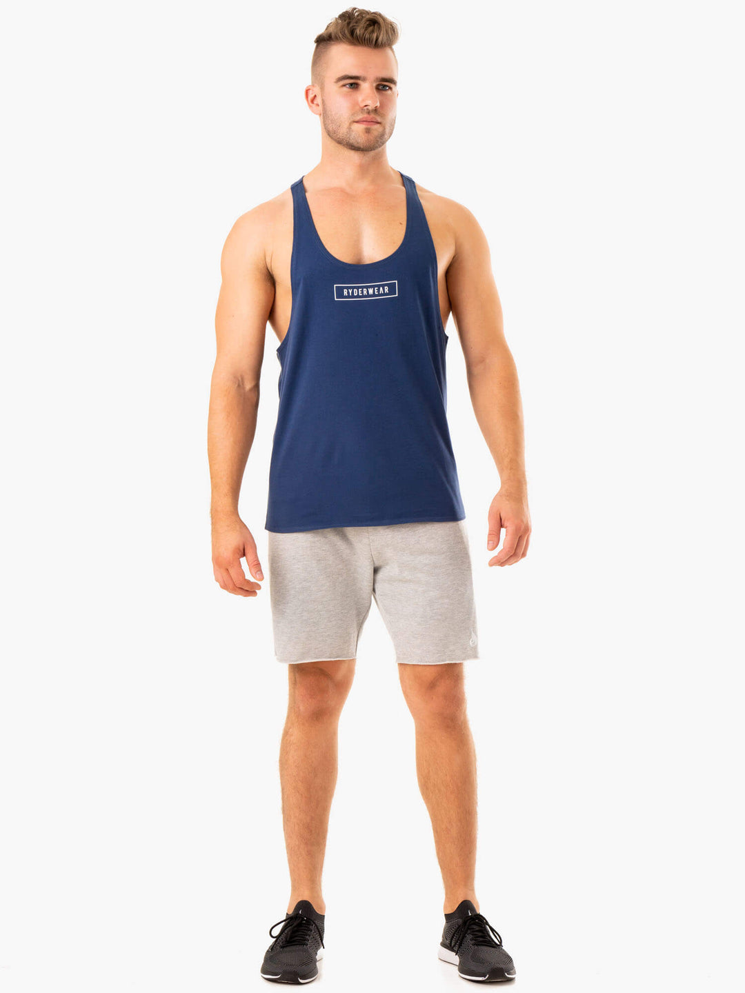 Recharge Track Gym Short - Grey Marl Clothing Ryderwear
